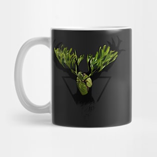 DEER HUNTING PLATYCERIUM RIDLEYI ART Mug